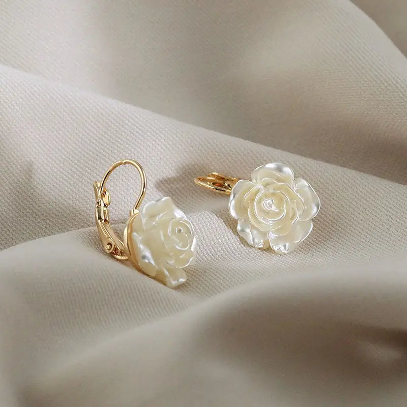 Flower earrings